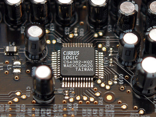 image of a DAC chip