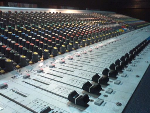 An image of a professional mixing desk